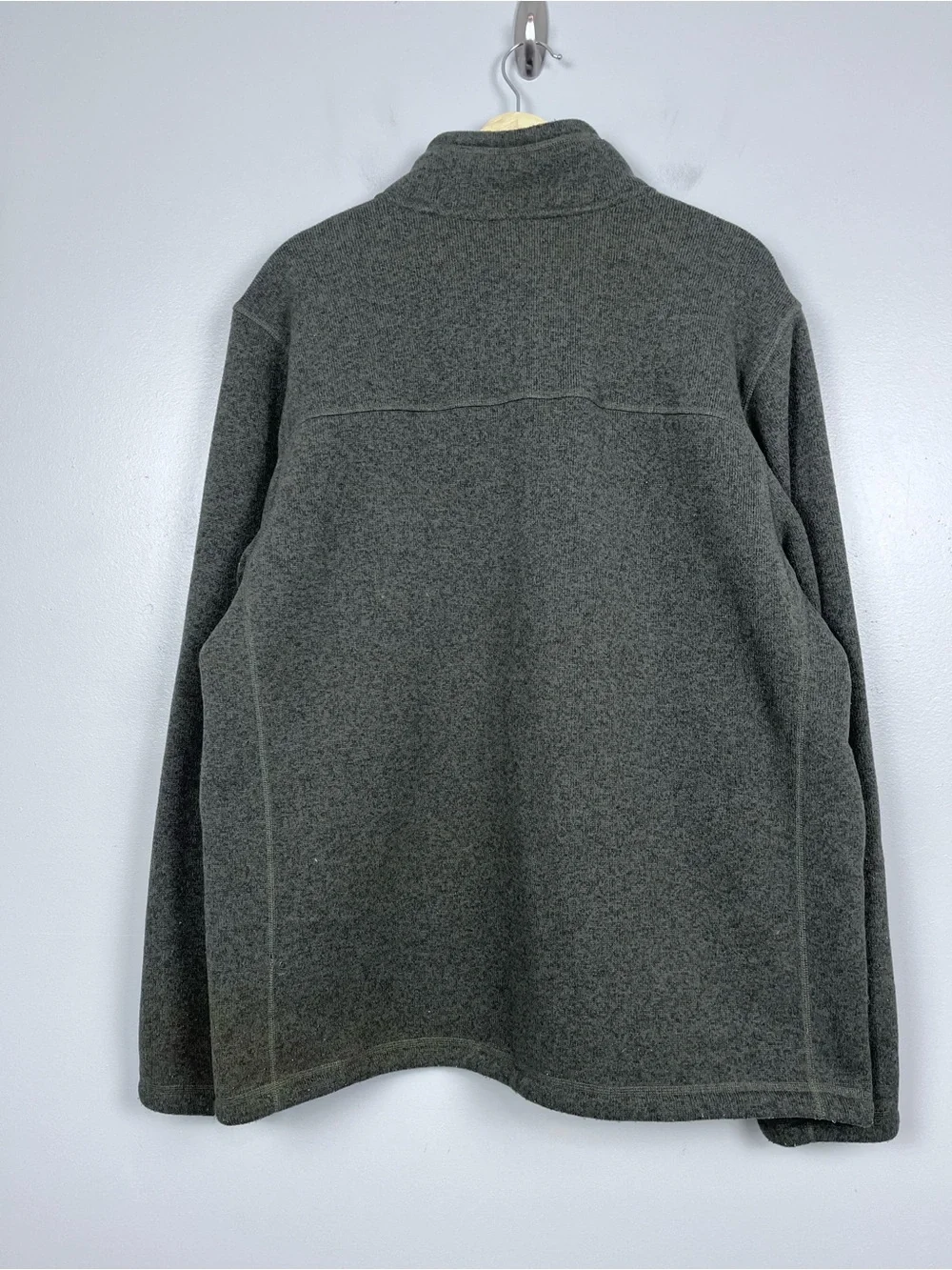 The North Face Men's Fleece 1/2 Zip Green Pullover Size XL; Outdoor, Gorpcore